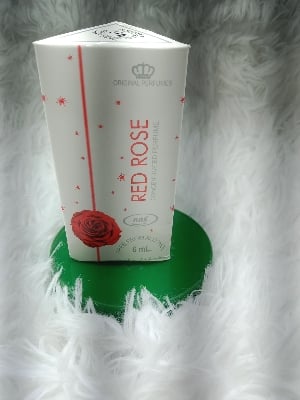 Picture of RED ROSE ATTAR 6ml By (Al-Rezaul) for Men | -Red