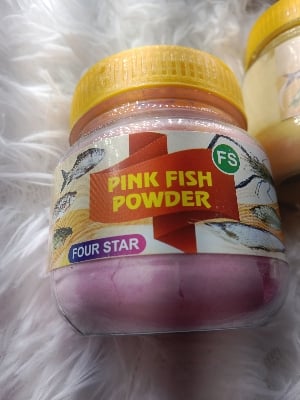 Picture of Pink Fish Powder   Flavored Fishing bait for Catching FISH | lures