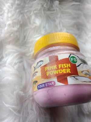 Picture of Pink Fish Powder   Flavored Fishing bait for Catching FISH | lures
