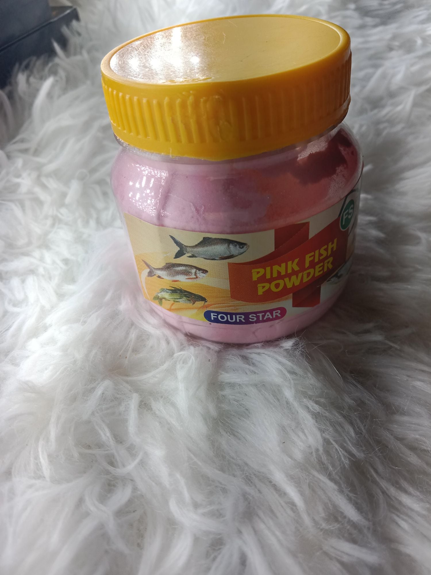 Picture of Pink Fish Powder   Flavored Fishing bait for Catching FISH | lures