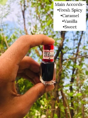 Picture of Al Haaramain - Red African | Made in K.S.A | Exclusive Premium Attar For Men & Women | 3ML-Black