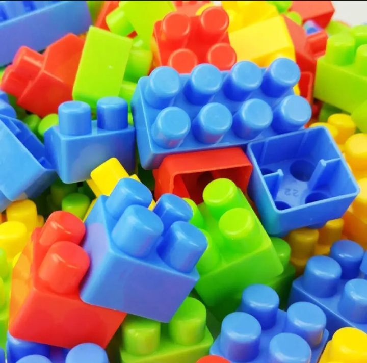 Picture of Building Blocks  For Kids- 46 Pcs - Toys |-Multicolor