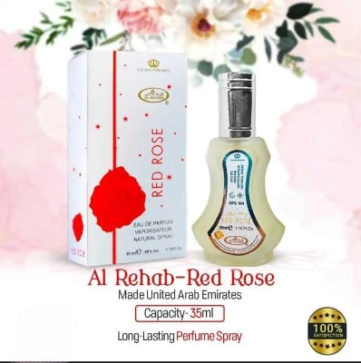 Picture of ATTAR Perfume - RED ROSE FOR MAN - 35 ML-Red