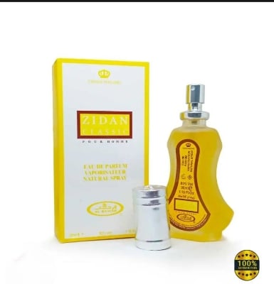 Picture of Al-Rehab-Zidan Classic  Natural Perfume Spray- 35 ml- For Men  (U.A.E) |-Yellow