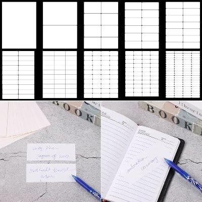 Picture of A4 210mm X 297mm Matt White Self Adhesive Easy Peeling Printable Sticker Paper For Inkjet Printer 10 Sheets Label Sticker-White