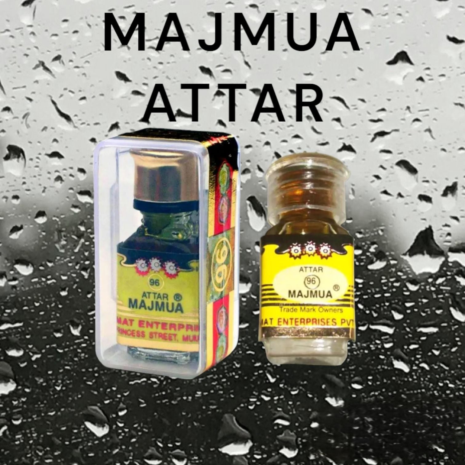 Picture of Nemat Majmua Attar 96 For Men Non Alcoholic Perfume Long Lasting Ator-Maroon