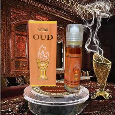 Picture of OUD_ Attar Roll On Perfume- Attar |-Brown
