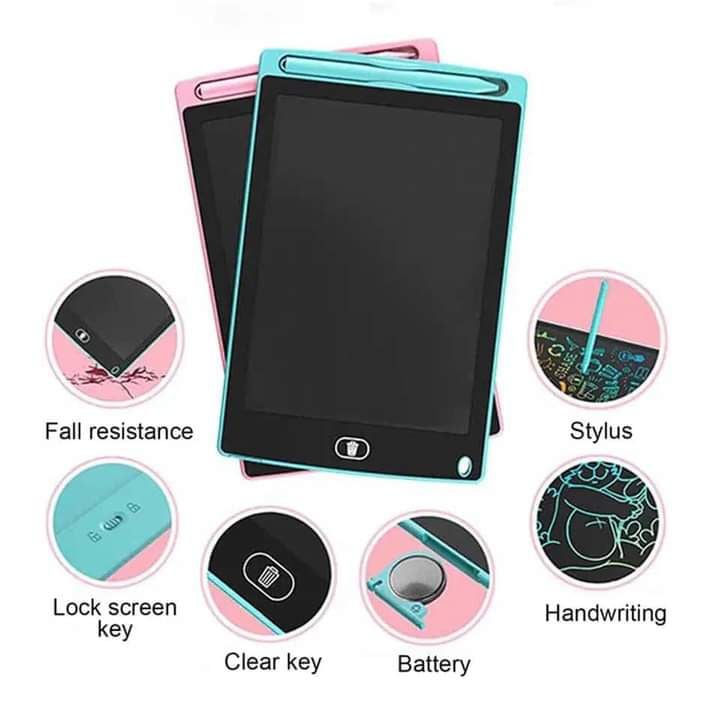 Picture of Lcd Tablet Writing 8.5 Inch LCD Drawing Tablet lcd electronic writing pad drawing board for children |-Black