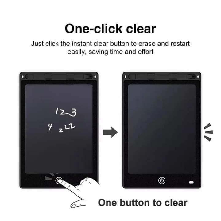 Picture of Lcd Tablet Writing 8.5 Inch LCD Drawing Tablet lcd electronic writing pad drawing board for children |-Black