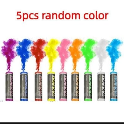 Picture of Colorful smoke for party and photo shoot 1 pc/smoke color - Sustainable Option - Exclusive Experience |-Multicolor
