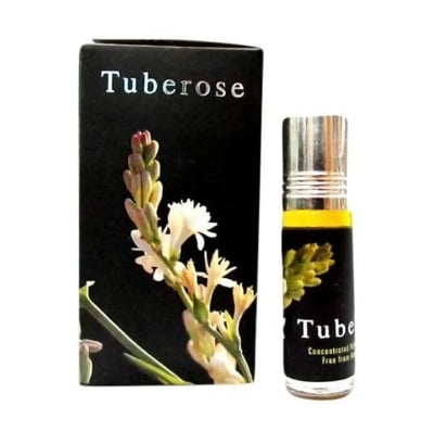 Picture of Tuberose Concentrated Perfume Attar - 6ml |-Black