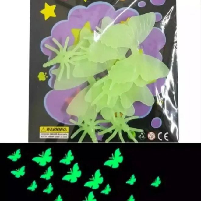 Picture of Glow In The Dark Luminous Star Stickers Halloween Decorations for Home Toy -1pac |-Brown