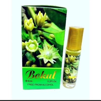 Picture of Flower Bokul Fragrance concentrated perfume atar attar ( Alcohol Free ) |-Green