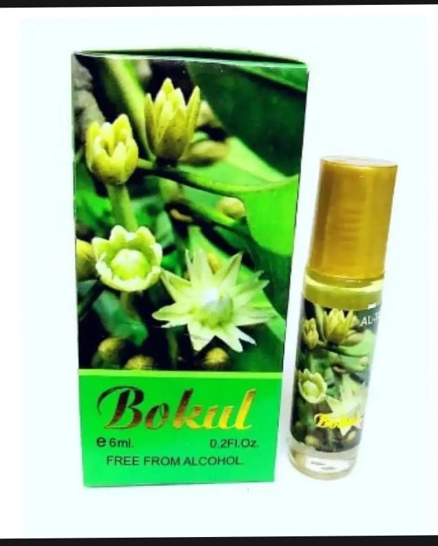 Picture of Flower Bokul Fragrance concentrated perfume atar attar ( Alcohol Free ) |-Green