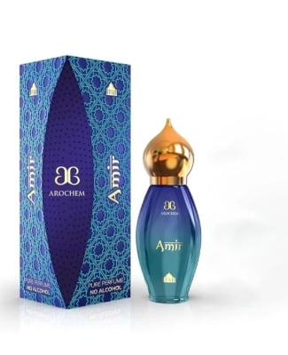 Picture of Arochem Amir - Luxurious Premium Royal Perfume Attar-Made in India 9ML-Blue