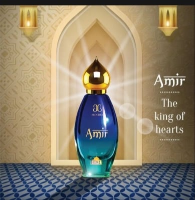 Picture of Arochem Amir - Luxurious Premium Royal Perfume Attar-Made in India 9ML-Blue