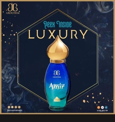 Picture of Arochem Amir - Luxurious Premium Royal Perfume Attar-Made in India 9ML-Blue