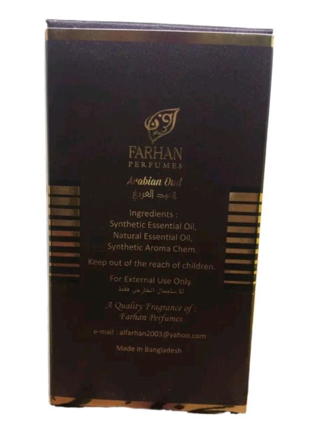 Picture of Arabian oudh Al Farhan Attar for Men and Women Non Alcoholic Perfume Long Lasting Ator - 6ml |-Maroon