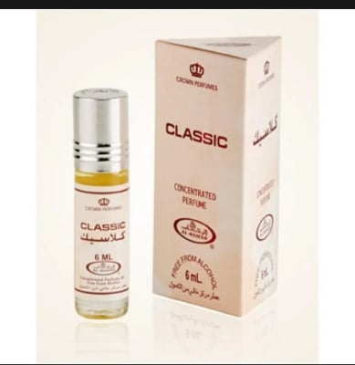 Picture of Classic Al Farhan Attar for Men and Women Non Alcoholic Perfume Long Lasting Ator - 6ml |-Maroon