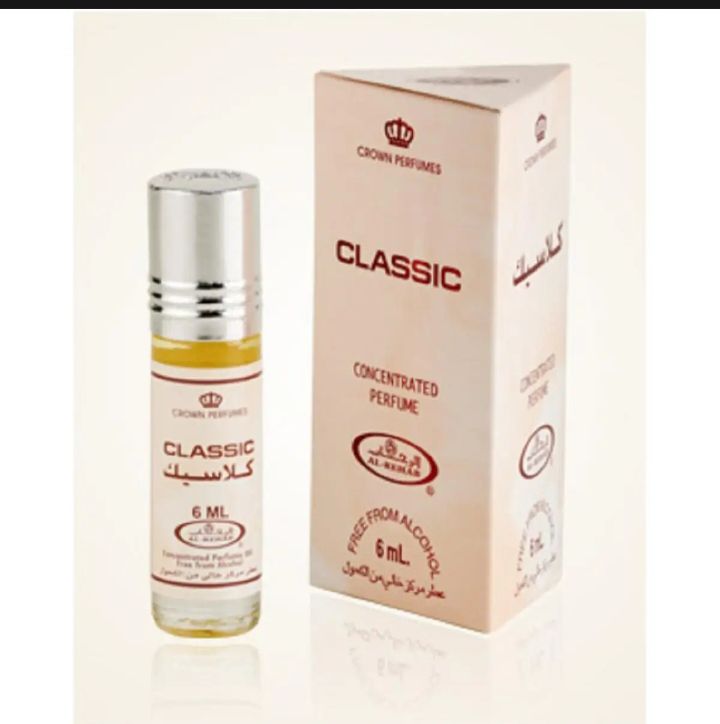 Picture of Classic Al Farhan Attar for Men and Women Non Alcoholic Perfume Long Lasting Ator - 6ml |-Maroon
