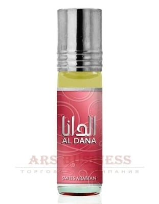 Picture of Al Dana By swiss Arabian perfume attar oil 6ml USA-Red