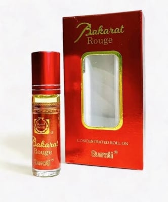 Picture of Bakarat Rouge - 6ml Roll-on Perfume Oil by Surrati-Red