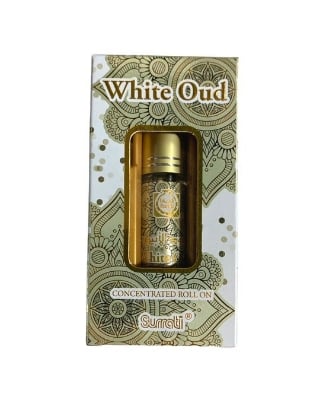 Picture of White Oud by Surrati Concentrated Attar Long Lasting Fragrance Halal Perfume Oil (Saudi Arabia) - 6ml |-White