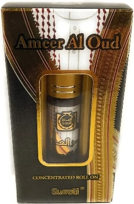 Picture of Concentrated Roll On Oudh by Surrati Made in Saudi Arabia KSA 6ML-Maroon