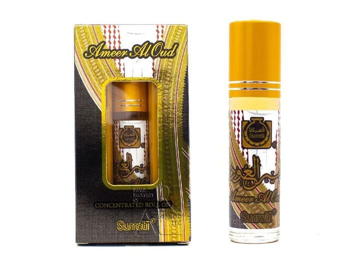 Picture of Concentrated Roll On Oudh by Surrati Made in Saudi Arabia KSA 6ML-Maroon