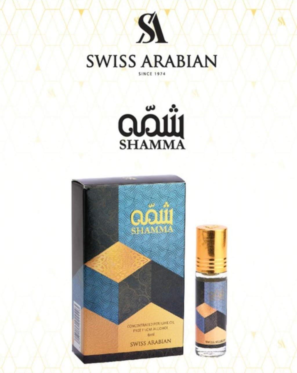 Picture of Perfume Swiss Arabian Shamma-oil perfume 6 ml-perfume Swiss Arabian Shamma-Maroon