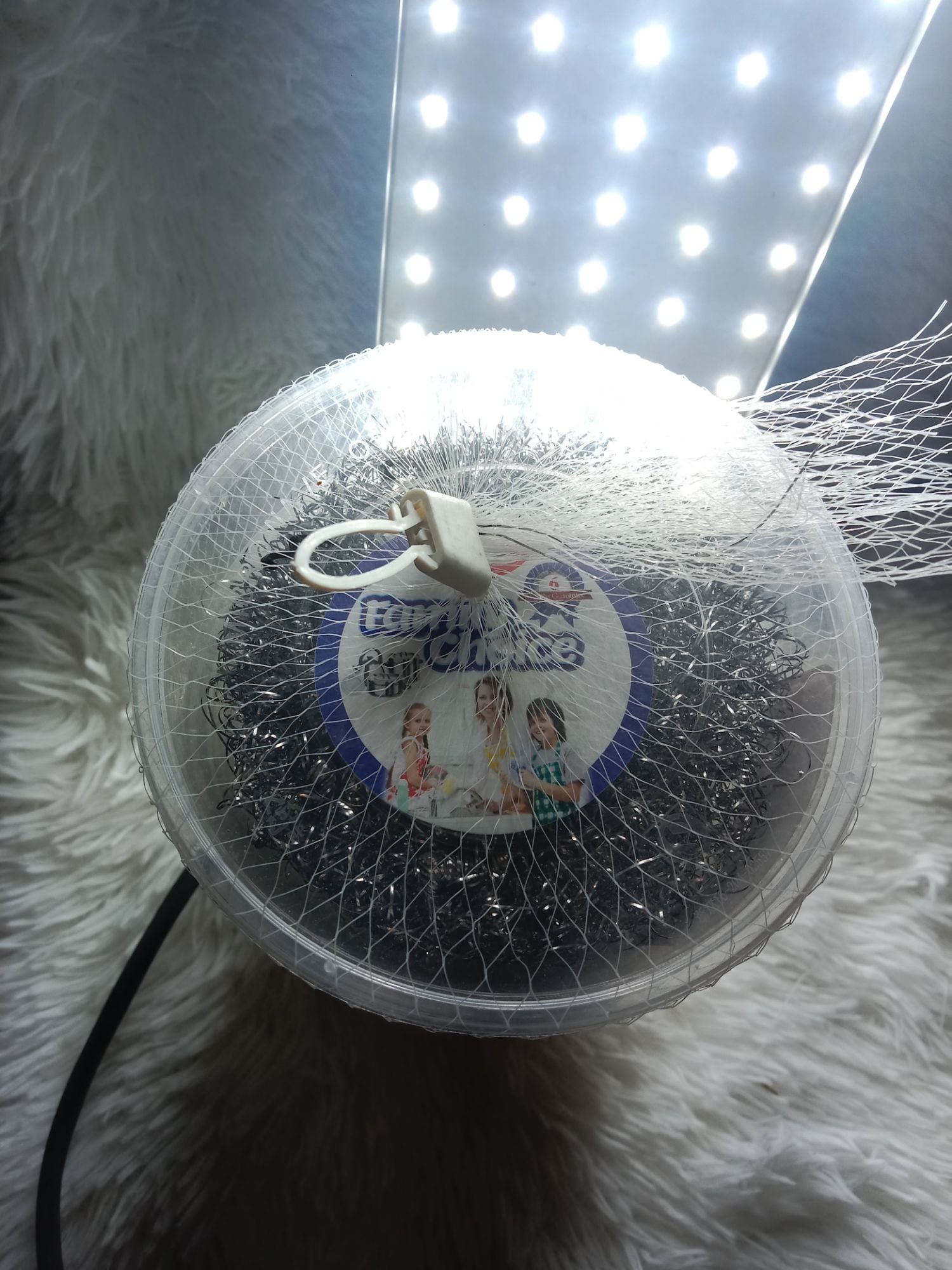 Picture of 6Pc BIG Stainless Steel Dish Scouring Pad Pot Scrubber Stainless Steel Scrubber, Steel Wool Scrubber, Metal SpongeSteel Wire Ball Scrubbing Brush |-Maroon