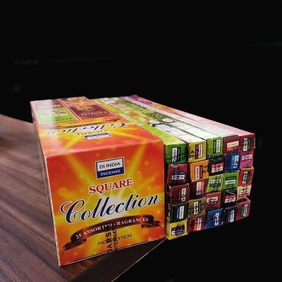 Picture of 25 Small Boxes Indian Incense Sticks Lavender Meditation Rose Incenses Tibetan Scents Home Fragrance Aromatherapy Stick-Multicolor