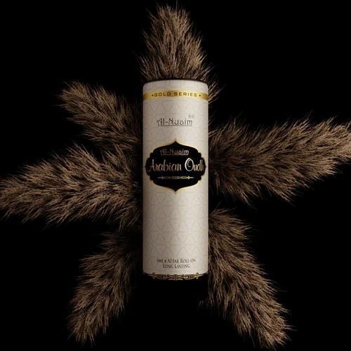 Picture of Al Nuaim Arabian Oudh Roll On Attar Non Alcoholic Arabian Oud Long Lasting Perfume - 6ml |-White