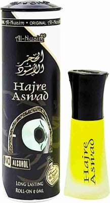 Picture of AL-NUAIM Hajre Aswad  Attar Roll-On - 6 ml (-Black