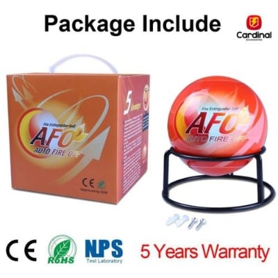 Picture of Auto Fire Ball price in Bangladesh | AFO Fire Ball- fire extinguisher -auto fire extinguisher-Red