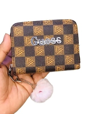 Picture of Fashion Wallet for Women, Card Holder for Women/ Short Wallet/ Mini Wallet/small Wallet/cute Wallet for Girls/artwork Wallet .-Black