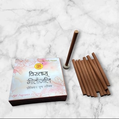 Picture of Vistara Geethanjali Premium Dhoop Incense Sticks - Om Brand-Pink