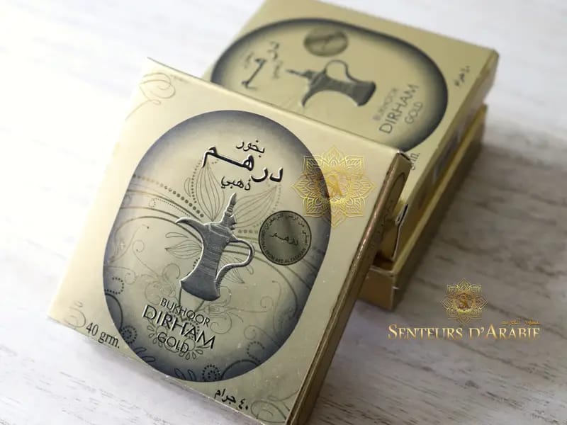 Picture of Bakhoor Diirham Gold 40grm Approx By Ard Al Zafran (in choclate form)-Gold