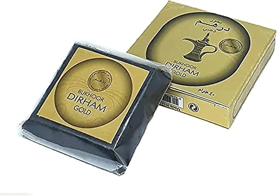 Picture of Bakhoor Diirham Gold 40grm Approx By Ard Al Zafran (in choclate form)-Gold