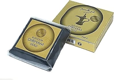 Picture of Bakhoor Diirham Gold 40grm Approx By Ard Al Zafran (in choclate form)-Gold