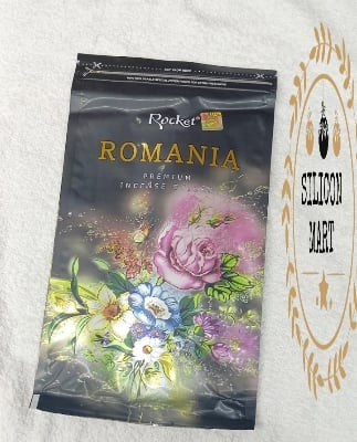 Picture of Rocket Perfumery Romania Premium Zipper Pack Incense Sticks Agarbatti-Black