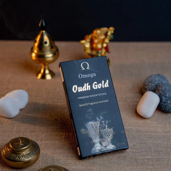 Picture of Oudh Gold Premium Bambooless Dhoop Sticks Omega Incense-Multicolor
