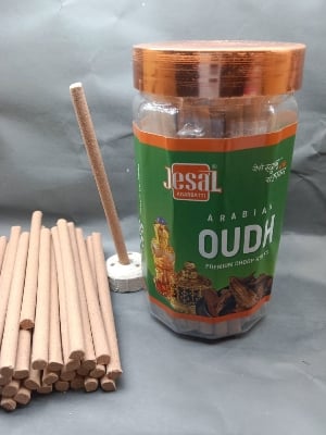 Picture of ARABAIN OUDH Bakhoor Stick 1 jar (25-30Pcs Stick)-Multicolor