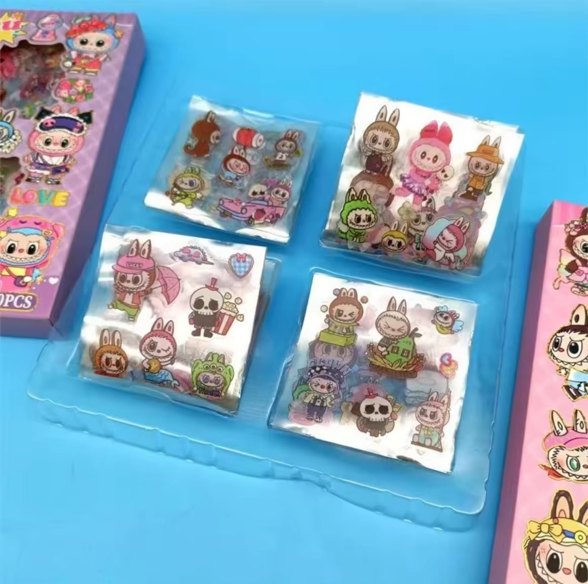 Picture of 100 PCS SANRIO Star Party Good Afternoon Mix Special Design Journal Scrapbook DIY Material Sticker Set-Multicolor