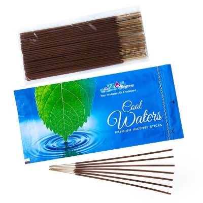 Picture of Shah Fragrances Cool Water Zipper Pack Incense Stick Agarbatti-Blue