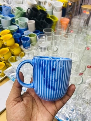Picture of Exclusive mug collection Drinking water coffee tea ceramic mug marbel color ( 200ml ,350ml size)-Multicolor