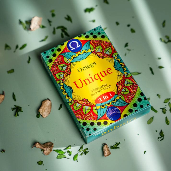 Picture of Omega Unique 2 in 1 Perfumed Dhoop Sticks-Multicolor