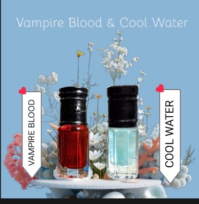 Picture of Vampire Blood & Cool water 2pcs combo 3ml premium hotest perfume attar of the year-Body