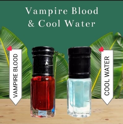 Picture of Vampire Blood & Cool water 2pcs combo 3ml premium hotest perfume attar of the year-Body