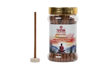 Picture of Shah Fragrances Meditation Premium Dhoop Sticks (New Edition)-Multicolor